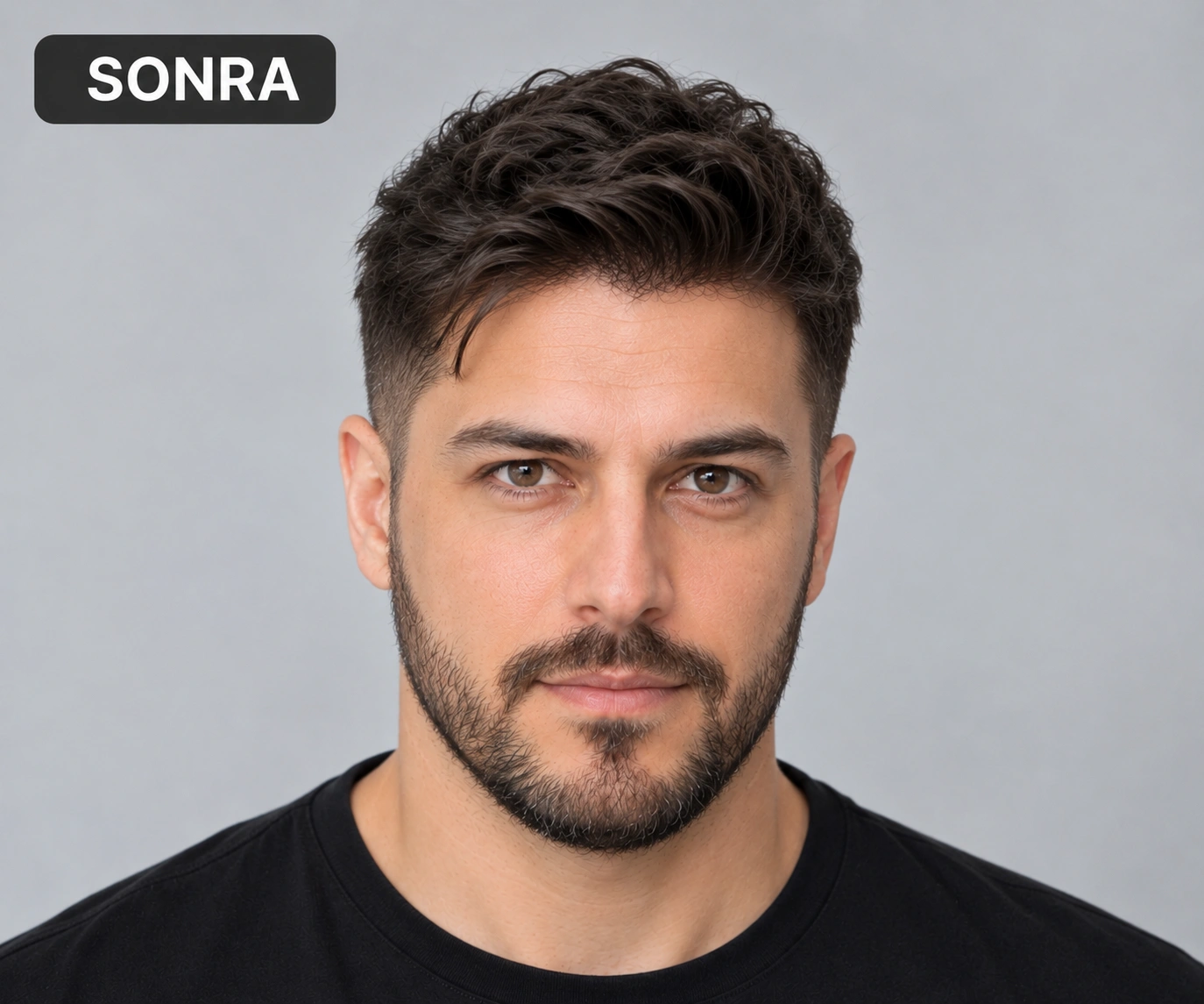 Protez Saç Öncesi ve Sonrası — sonrası