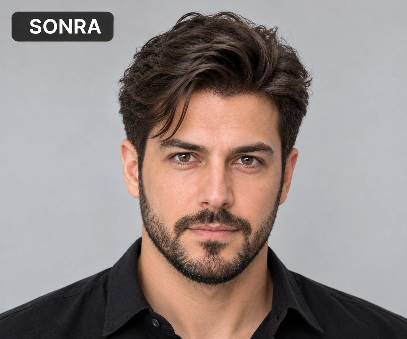 Protez Saç Öncesi ve Sonrası — sonrası
