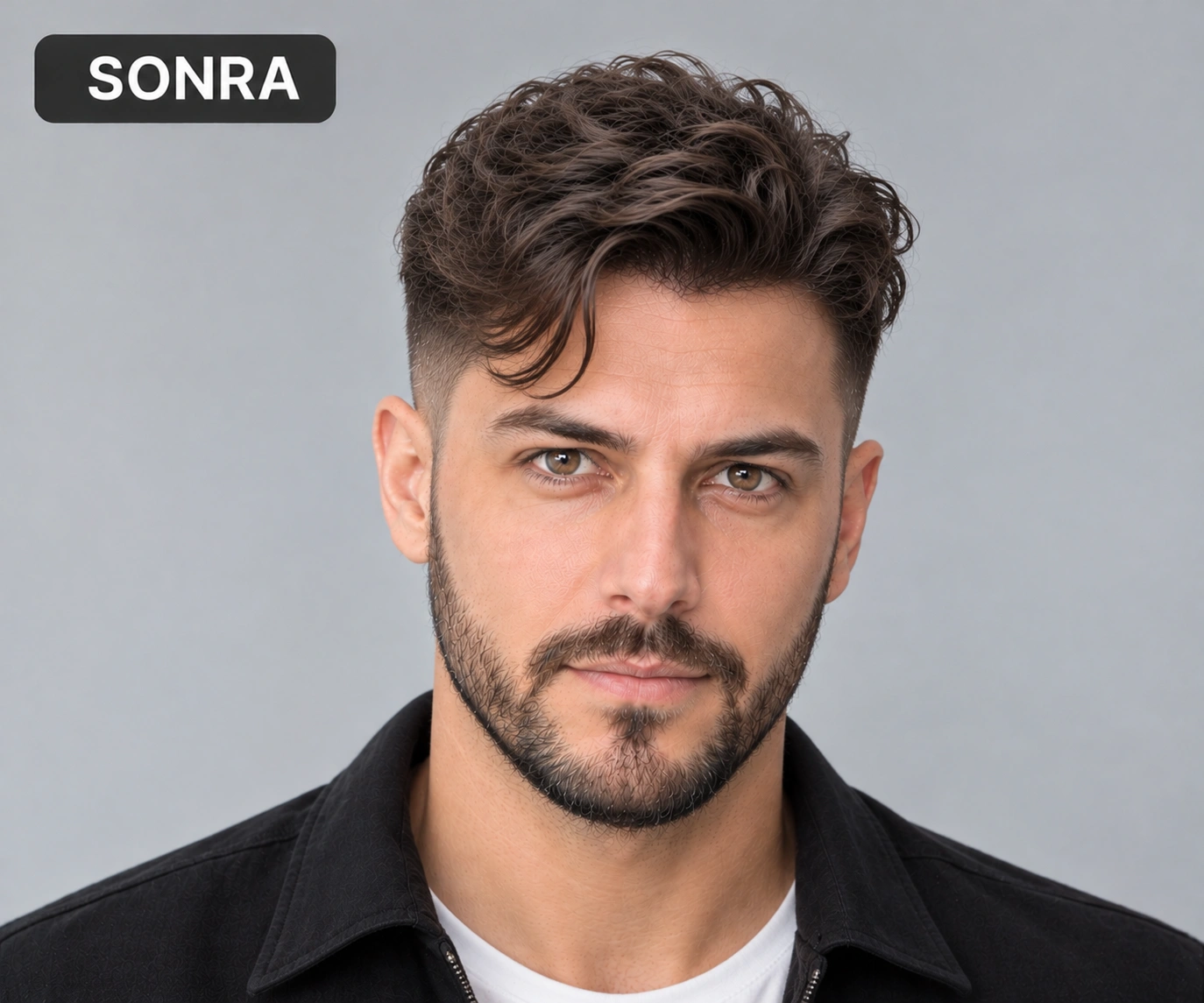 Protez Saç Öncesi ve Sonrası — sonrası